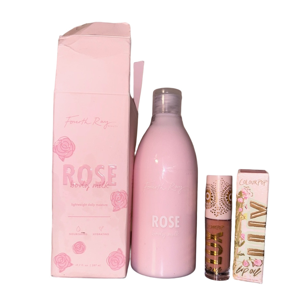 Rose Glow Self-Care Bundle – Fourth Ray + ColourPop